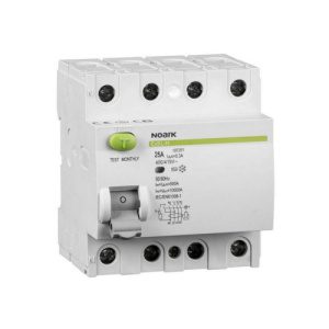 Proudový chránič NOARK EX9L-H 4P 40A A 30mA 108206