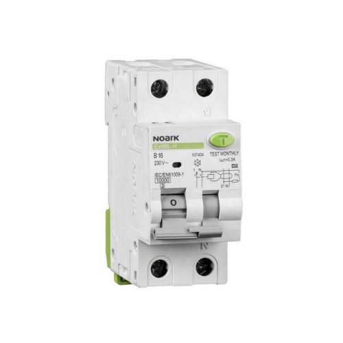 Proudový chránič s jističem NOARK Ex9BL-H 1P+N B10 30mA AC 107382