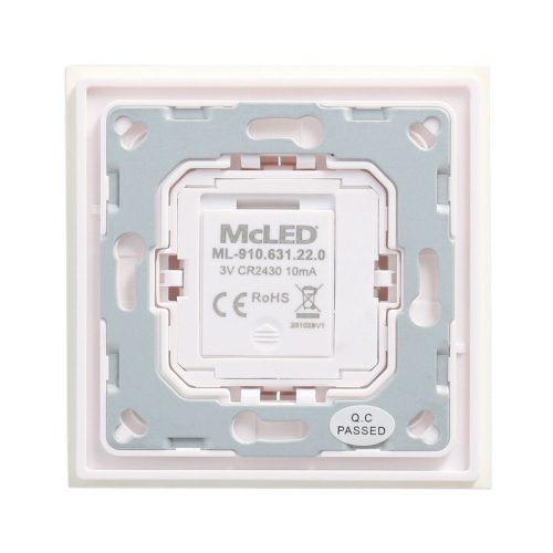 RF nástěnný ovladač McLED RGBW ML-910.631.22.0 1 kanál - Obrázek 2