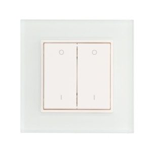 RF nástěnný ovladač McLED řízení jasu 2 kanály ML-910.602.22.0