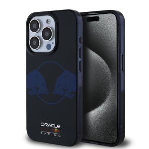 Red Bull PC/TPU Two Bulls Magsafe Zadní Kryt pro iPhone 15 Pro Max Navy RBHMP15X24HIDBV