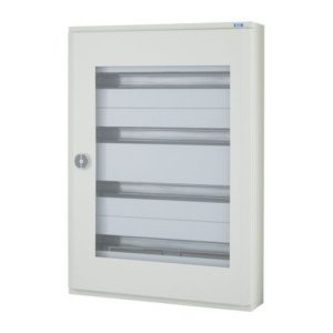 Rozvodnice na omítku EATON BF-OT-4/96-C bílá IP30 průhledné dveře 103104