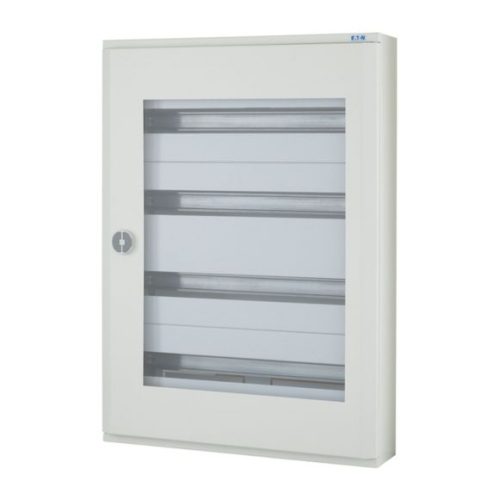 Rozvodnice na omítku EATON BF-OT-4/96-C bílá IP30 průhledné dveře 103104