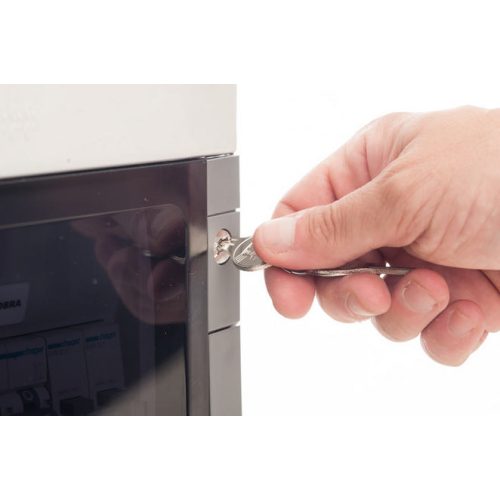 Rozvodnice na omítku Famatel průhledné dveře 18M IP65 39018 - Obrázek 2