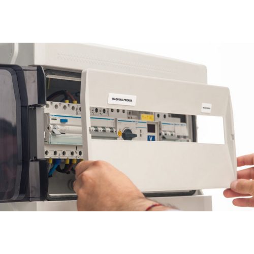 Rozvodnice na omítku Famatel průhledné dveře 72M IP65 39072 - Obrázek 2