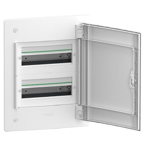 Rozvodnice pod omítku Schneider Electric PrismaSet 26M XS LVSXN213 bílé dveře - Obrázek 2