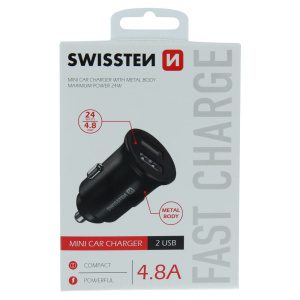 SWISSTEN CL ADAPTÉR 2x USB 4