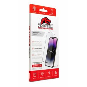 SWISSTEN RAPTOR DIAMOND ULTRA CLEAR 3D TEMPEROVANÉ SKLO PRO APPLE IPHONE 14 PRO MAX ČERNÉ 84501712