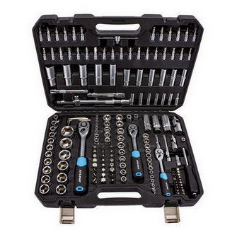 Sada hlavic gola 1/4"-3/8"-1/2" 172 dílů XTline XT40171