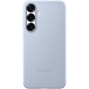 Samsung Ochranný kryt z veganské kůže pro Galaxy S25+ barva Light Blue EF-VS936PLEGWW