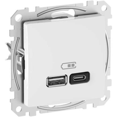 Schneider Electric Sedna Design/Elements rychlonabíječka USB A+C 3A 45W bílá balení 3+1ks zdarma KIT_SDD111404X4 - Obrázek 2