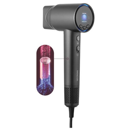 Sencor SHD 8600BK Vysokorychlostní vysoušeč vlasů Profesionální BLDC motor s vysokou rychlostí