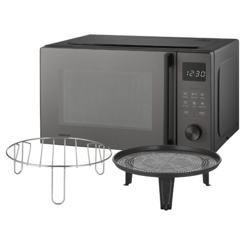 Sencor SMW 6025BK Mikrovlnná trouba s grilem a funkcí horkovzdušné fritézy Mikrovlnný ohřev pro snadné a rychlé ohřívání i vaření