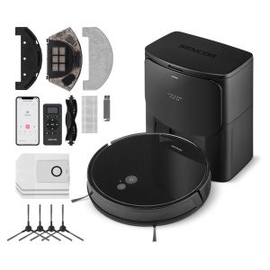 Sencor SRV 6485BK Robotický vysavač Automatické vysypání nádoby na prach