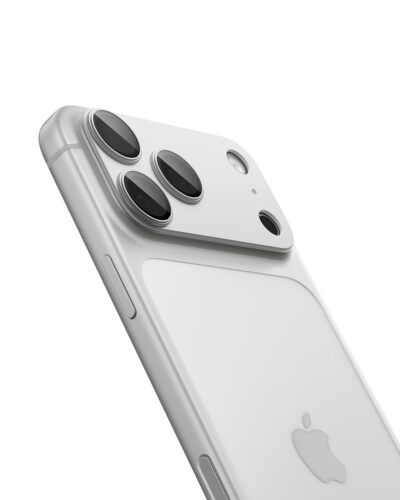 Sklo na fotoaparát pro iPhone 17 Pro Spigen Glass tR EZ Fit Optik Pro XL - bílé - Obrázek 2