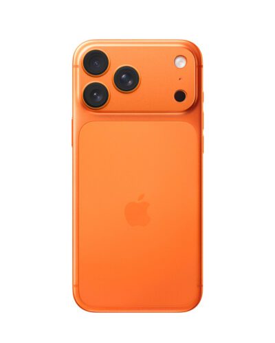 Sklo na fotoaparát pro iPhone 17 Pro Spigen Glass tR EZ Fit Optik Pro XL - oranžové - Obrázek 2
