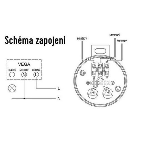 Spínač soumrakový ORBIS VEGA 5-300lux IP54 1000803 - Obrázek 2