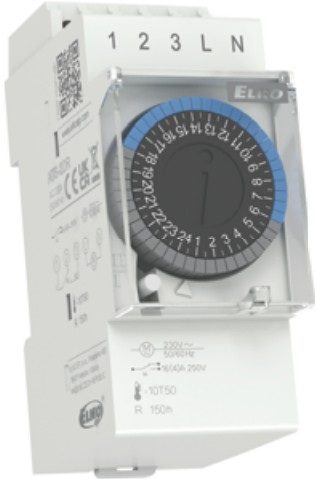 Spínací hodiny analogové Elko EP ATS-2D denní