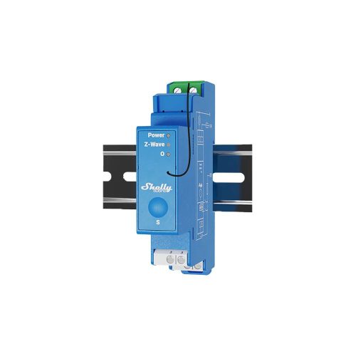 Spínací modul na DIN lištu Shelly Wave PRO 1 Z-Wave