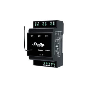 Spínací modul na DIN lištu Shelly Wave PRO 3 3x16A Z-Wave