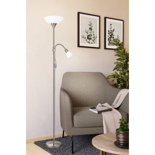 Stojací lampa EGLO Up 2 82842 1xE27/60W 1xE14/25W - Obrázek 2