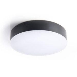 Stropní LED svítidlo LED2 s pohybovým čidlem DRUM antracit IP65 3000K/4000K/6500K 5200154