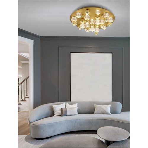 Stropní LED svítidlo NOVA LUCE BRILLE 90W 3200K 9695700 stmívatelné Triac - Obrázek 2