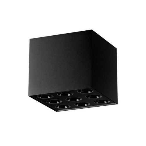 Stropní LED svítidlo SOLLUX OZZY černé 16W SL.1211