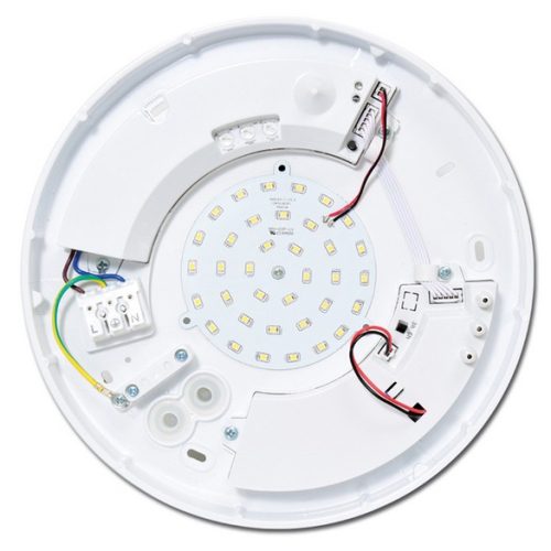 Stropní a nástěnné svítidlo Ecolite VICTOR LED W131/EM/LED-4100 s HF senzorem a nouzovým modulem 18W IP44 - Obrázek 2