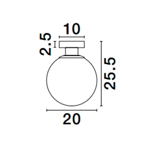 Stropní svítidlo NOVA LUCE VITA E27 9028840 bez žárovky - Obrázek 2