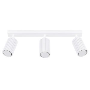 Stropní svítidlo SOLLUX KARBON 3L bílá GU10 3x10W bez žárovek SL.1543