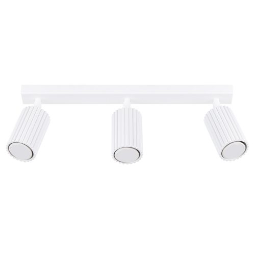 Stropní svítidlo SOLLUX KARBON 3L bílá GU10 3x10W bez žárovek SL.1543