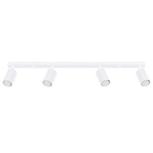 Stropní svítidlo SOLLUX KARBON 4L bílá GU10 4x10W bez žárovek SL.1546
