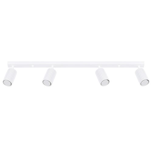 Stropní svítidlo SOLLUX KARBON 4L bílá GU10 4x10W bez žárovek SL.1546