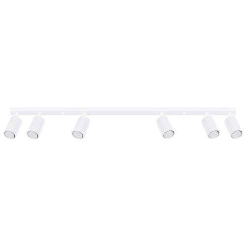 Stropní svítidlo SOLLUX KARBON 6L bílá GU10 6x10W bez žárovek SL.1547