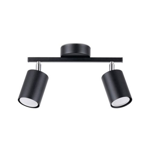 Stropní svítidlo SOLLUX LEMMI 2 černé GU10 2x40W bez žárovky SL.1127