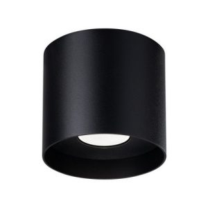 Stropní svítidlo SOLLUX MIKA černé GU10 1x10W bez žárovky SL.1281