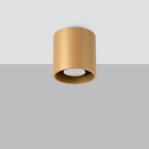 Stropní svítidlo SOLLUX ORBIS 1 zlaté GU10 1x10W bez žárovky SL.1180 - Obrázek 2