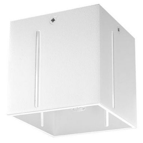 Stropní svítidlo SOLLUX Pixar G9 1x40W bez zdroje hliník bílá SL.0398