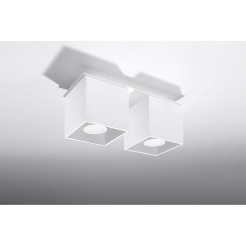 Stropní svítidlo SOLLUX Quad 2 GU10 2x40W bez zdroje SL.0065 bílá - Obrázek 2