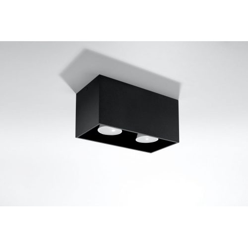 Stropní svítidlo SOLLUX Quad GU10 2x40W bez zdroje SL.0381 černá - Obrázek 2