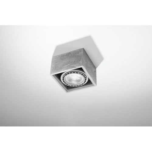 Stropní svítidlo SOLLUX Quatro 1 GU10 1x40W bez zdroje SL.0883 beton - Obrázek 2