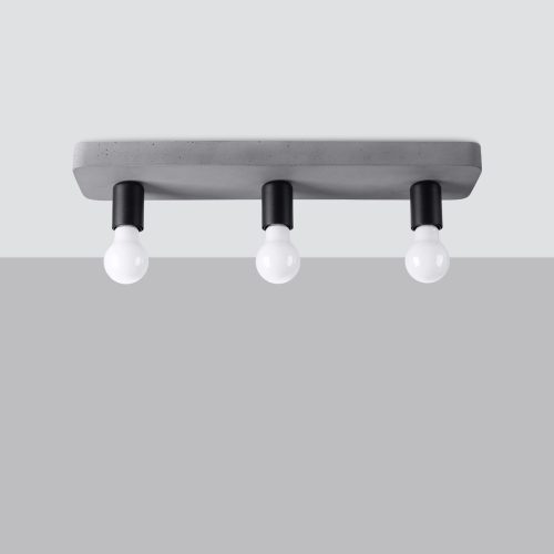 Stropní svítidlo SOLLUX TAVO 3 E27 3x15W bez žárovky SL.1158 - Obrázek 2
