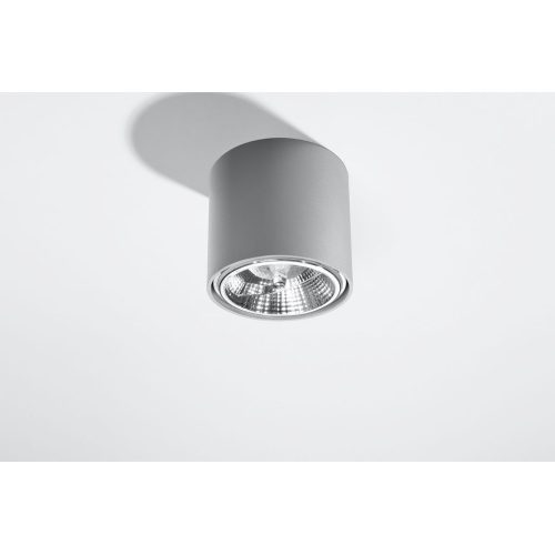 Stropní svítidlo SOLLUX Tiube GU10 1x40W bez zdroje SL.0696 šedá - Obrázek 2