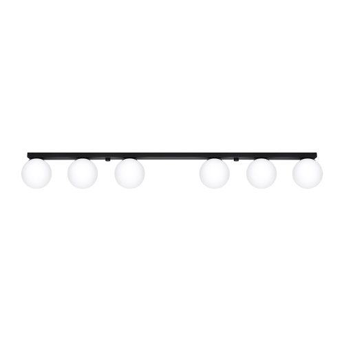 Stropní svítidlo SOLLUX YOLI 6 černé G9 6x12W bez žárovky SL.1155