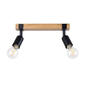 Stropní svítidlo SOLLUX ZUCA 2 černé E27 2x15W bez žárovky SL.1296