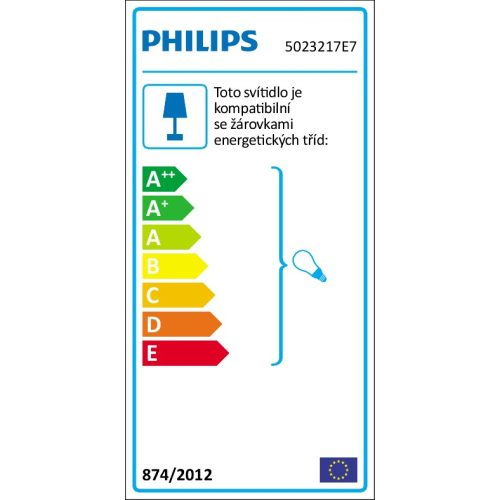Svítidlo Philips Burlap E14 2x40W - Obrázek 2