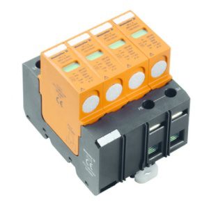 Svodič přepětí Weidmüller VPU I 4 280V/12