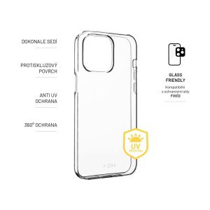 TPU gelový kryt FIXED Story AntiUV pro Apple iPhone 15 Pro