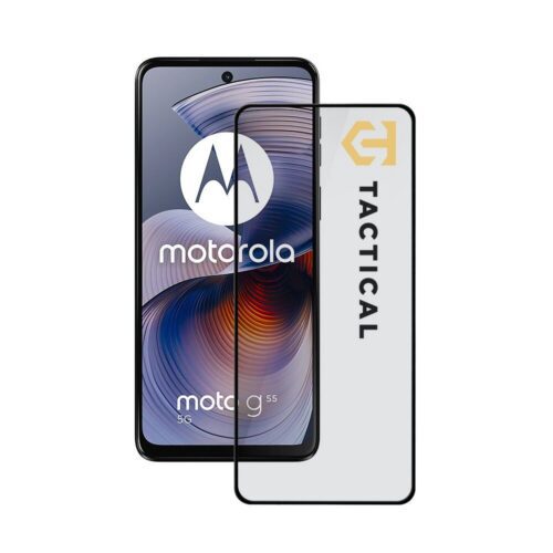 Tactical Glass Shield 5D sklo pro Motorola G55 Black 57983123276